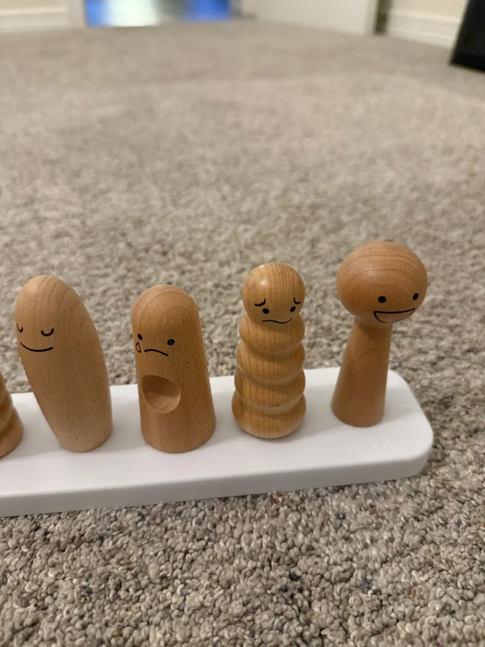 Lovevery Wooden Emotion Dolls - Observer Play Kit 37, 38 and 39 months